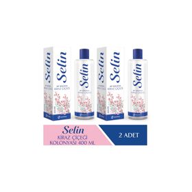Selin Kiraz Çiçeği 2x400 ML Kolonya