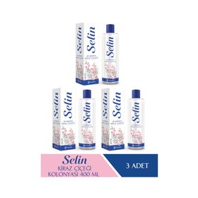 Selin Kiraz Çiçeği 3x400 ML Kolonya