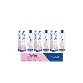 Selin Kiraz Çiçeği 3x400 ML Kolonya