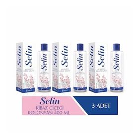 Selin Kiraz Çiçeği 3x400 ML Kolonya