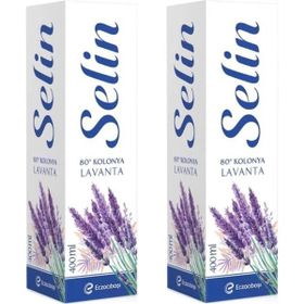 Selin Lavanta 2x400 ml Lavanta Kolonya