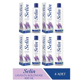 Selin Lavanta 4x400 ml Kolonya