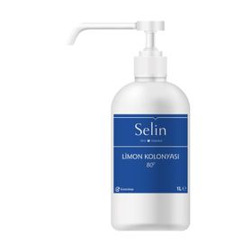 Selin Limon Pompalı Şişe 1 lt Kolonya