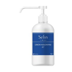 Selin Limon Pompalı Şişe 1 lt Kolonya
