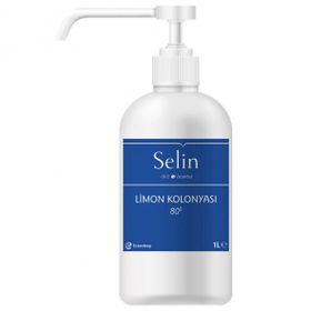 Selin Limon Pompalı Şişe 1 lt Kolonya