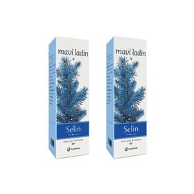 Selin Mavi Ladin 2x180 ml Parfümlü Kolonya