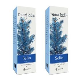 Selin Mavi Ladin 2x180 ml Parfümlü Kolonya