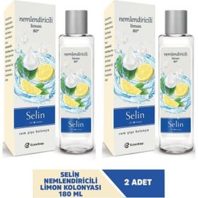 Selin Nemlendiricili 2 x 180 ml Kolonya