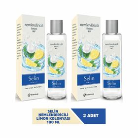 Selin Nemlendiricili 2 x 180 ml Kolonya