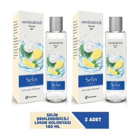Selin Nemlendiricili 2 x 180 ml Kolonya