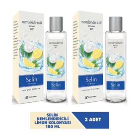 Selin Nemlendiricili 2 x 180 ml Kolonya
