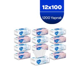 Selpak 12'li 1200 Yaprak El ve Yüz Havlusu