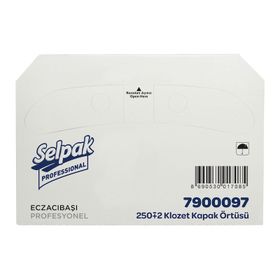 Selpak 250'li Professional Klozet Kapak Örtüsü