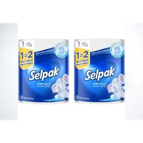 Selpak 3 Katlı 2'li Dev Rulo Havlu