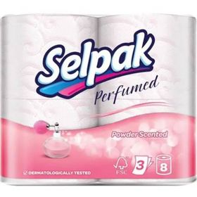 Selpak 8'li Pudra Kokulu Tuvalet Kağıdı