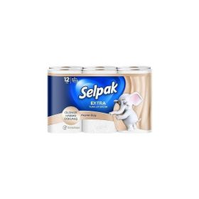 Selpak Extra 12'li Kaşmir Katkılı Tuvalet Kağıdı