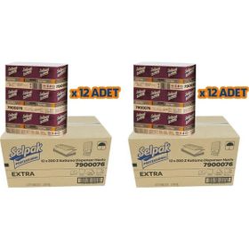 Selpak Extra Z Katlama 200 Adet Dispanser Havlu