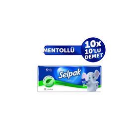 Selpak Mentollü 10 Adet Cep Mendil