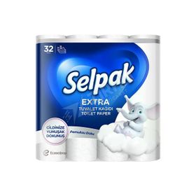 Selpak Pamuksu Doku 32'li Extra Tuvalet Kağıdı