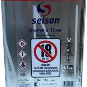 Selsan 10 lt Sentetik Tiner