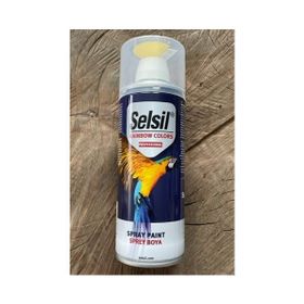 Selsil 1023 Trafik Sarı 400 ml Akrilik Bazlı Sprey Boya