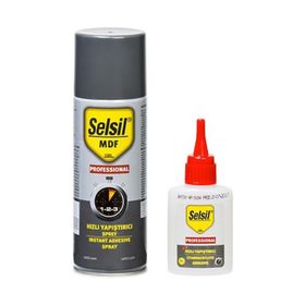 Selsil 200 ml MDF Hızlı Sprey Yapıştırıcı
