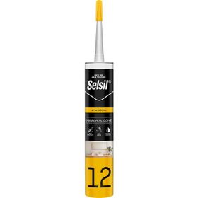Selsil 2432 Şeffaf 280 ml Ayna Silikonu