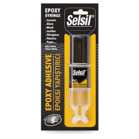 Selsil 28 gr 5 dk Epoksi Şırınga Yapıştırıcı