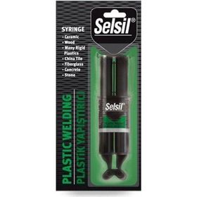 Selsil 28 gr Enjektör Tip Plastik Yapıştırıcı
