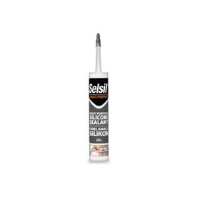Selsil 280 ml Antrasit Gri Genel Amaçlı Silikon