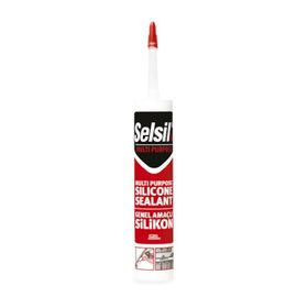 Selsil 280 ml Beyaz Genel Amaçlı Silikon