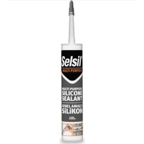 Selsil 280 ml Siyah Silikon