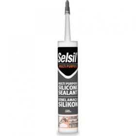 Selsil 280 ml Siyah Silikon