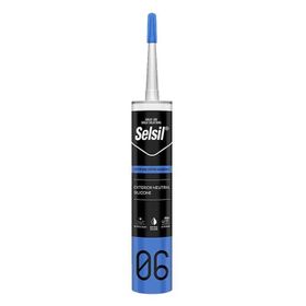 Selsil 300 ml Şeffaf Dış Cephe Silikonu