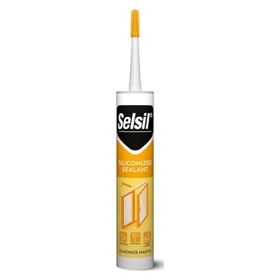 Selsil 3019 500 gr Kahverengi Silikonize Akrilik Mastik