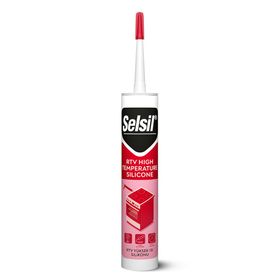 Selsil 310 ml Rtv Yüksek Isı Silikonu