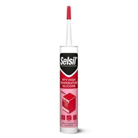 Selsil 310 ml Rtv Yüksek Isı Silikonu