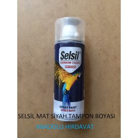 Selsil 400 ml Parlak Siyah Sprey Boya