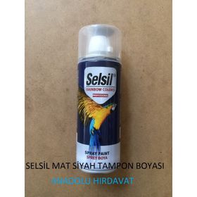 Selsil 400 ml Parlak Siyah Sprey Boya
