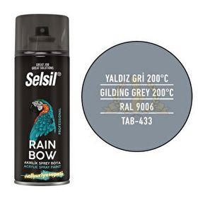 Selsil 400 ml Yaldız Gri Sprey Boya