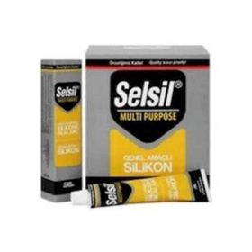 Selsil 50 ml Şeffaf Tüp Silikon