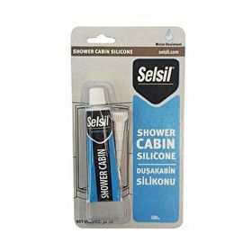 Selsil 50 ml Silikonu Şeffaf Duşakabin