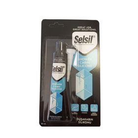 Selsil 50 ml Silikonu Şeffaf Duşakabin