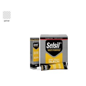 Selsil 50 ml Tüp Genel Amaçlı Silikon