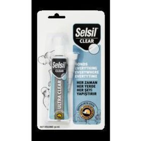 Selsil 50 ml Ultra Clear Tüp Silikon