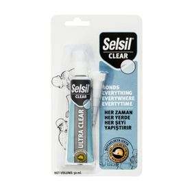 Selsil 50 ml Ultra Clear Tüp Silikon
