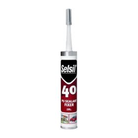 Selsil 50 Siyah 280 ml Pu Mastik