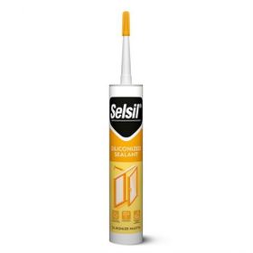 Selsil 500 gr Gri Silikonize Antrasit Mastik
