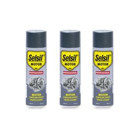 Selsil 500 ml 3 Adet Susuz Motor Temizleme Spreyi