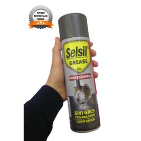 Selsil 500 ml Grease Sıvı Gres Yağlama Sprey
